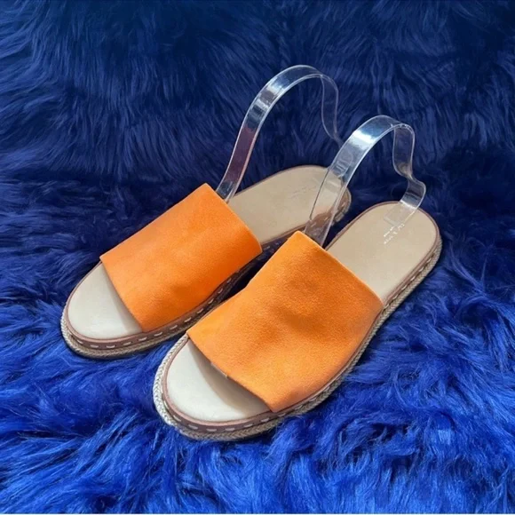 New! RAG & BONE Cairo Suede Flat Slide Sandals - Picture 6 of 10
